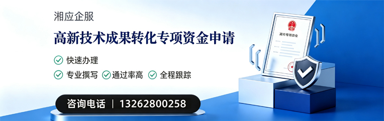 湖北高新技术成果转化专项资金申报服务