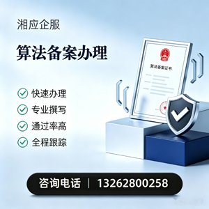 湖北算法备案申报服务